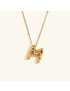 Airy Letter - Gold Initial Necklace
