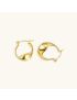 Serena Irregular Hoop Earrings