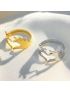 Affinity Hand Gesture Ring - Gold & Silver
