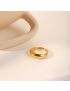Aurora Gold Dome Ring