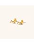 Lira Radiant Stud Earrings
