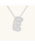 Radiant Initial Pendant Necklace
