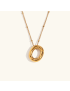 Airy Letter - Gold Initial Necklace