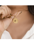 Nova Compass Gold Necklace