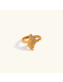 Mira Gold Wave Ring