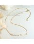 Isla Pearl Bar Necklace