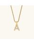 Celeste Initial Diamond Necklace