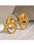 Gold Geometric Earrings