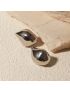 Miro Gold Dome Earrings