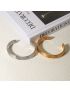 Elara Triple Gold Cuff Bracelet
