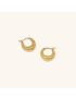Camille Twisted Hoop Earrings