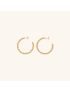 Celeste Twist Hoop Earrings