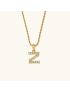 Celeste Initial Diamond Necklace