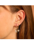 Celestial Charm - Gold Star and Moon Earrings