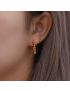 Alina Twisted Hoop Earrings