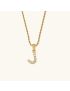 Celeste Initial Diamond Necklace