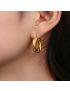 Selene Twisted Hoop Earrings