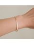 Serena Gold Herringbone Bracelet