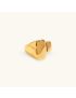 Aero Gold Sculpted Ring