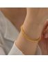Sienna Woven Gold Bracelet