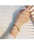 Isla Twisted Gold Rope Bracelet
