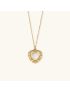 Celestia Heart Pearl Necklace