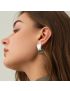 Bold Wave - Sculpted Gold Earrings