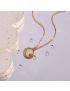 Solara Moon & Sun Gold Pendant