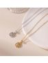 Celestial Compass Pendant Necklace