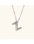 Airy Letter - Gold Initial Necklace