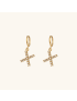 Aimee Initial Earrings