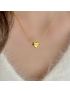 Timeless Heart - Gold Pendant Necklace