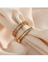 Solace Gold Band Ring