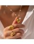 Oceana Pearl Charm Necklace