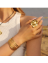 Floria Gold Bloom Ring