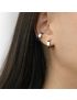 Luna Flat Huggie Earrings