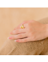 Mila - Modern Organic Gold Ring