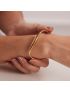 Polished Gold Open Cuff