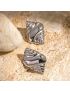 Lyra Silver Shell Earrings