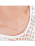 Emilia Pearl Bar Necklace