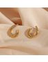 Aurora Gold Accent Earrings