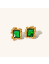 Esmeralda Vintage Stud Earrings