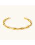 Zaria Bamboo Gold Cuff