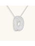 Radiant Initial Pendant Necklace
