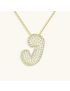 Radiant Initial Pendant Necklace