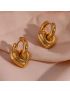 Eternal Love Heart Hoops