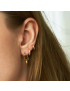 Celeste Spark - Diamond Huggie Earrings