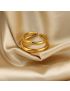 Lira Dual Band Ring