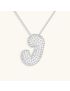Radiant Initial Pendant Necklace