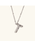 Airy Letter - Gold Initial Necklace